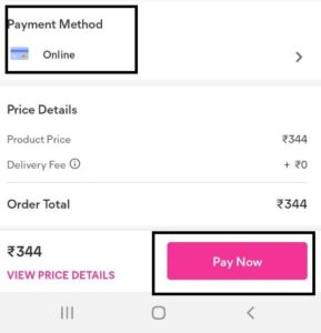 how to order in meesho without margin 